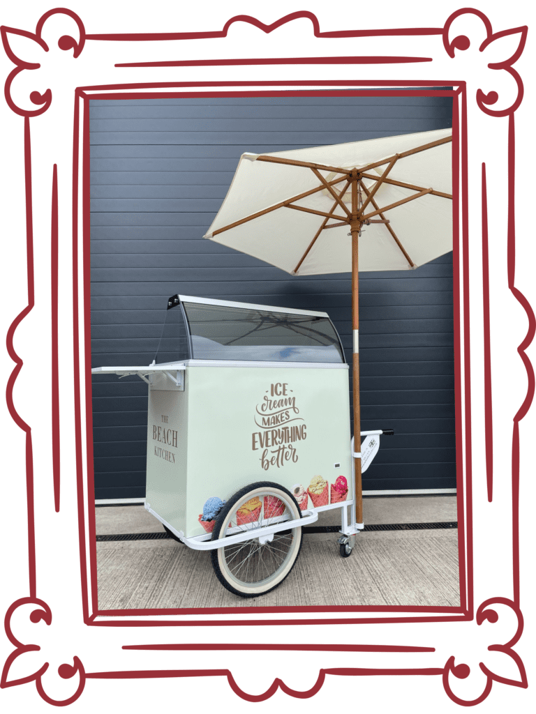 ice cream cart