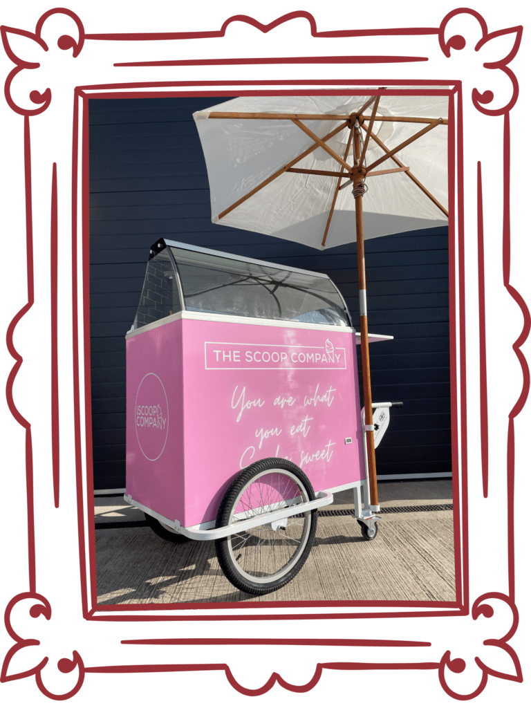 Scoop Company Ice Cream Cart
