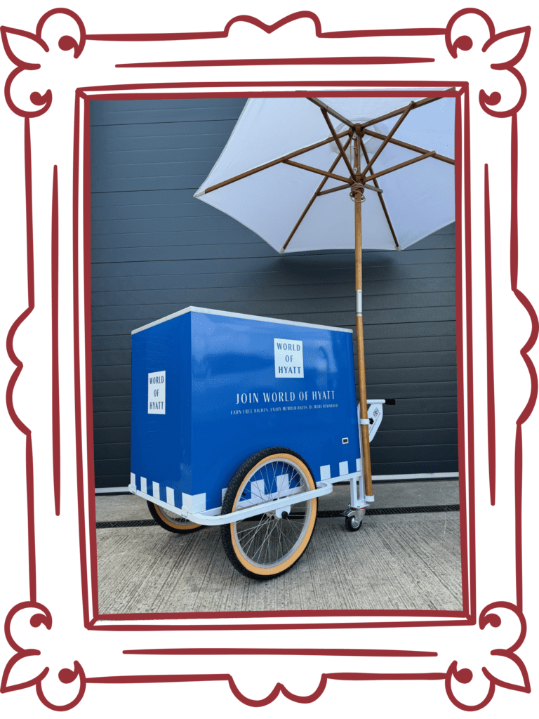 World of Hyatt Ice Cream Cart