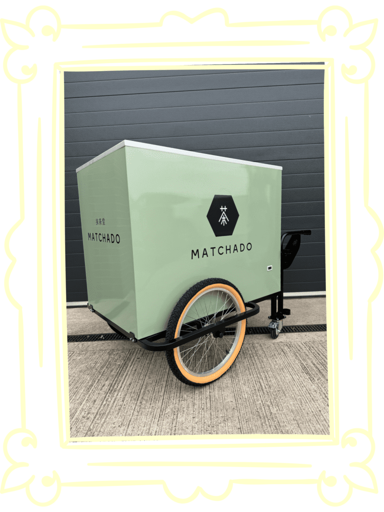 matchado ice cream cart