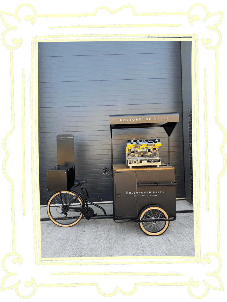 hire coffee street tricycle